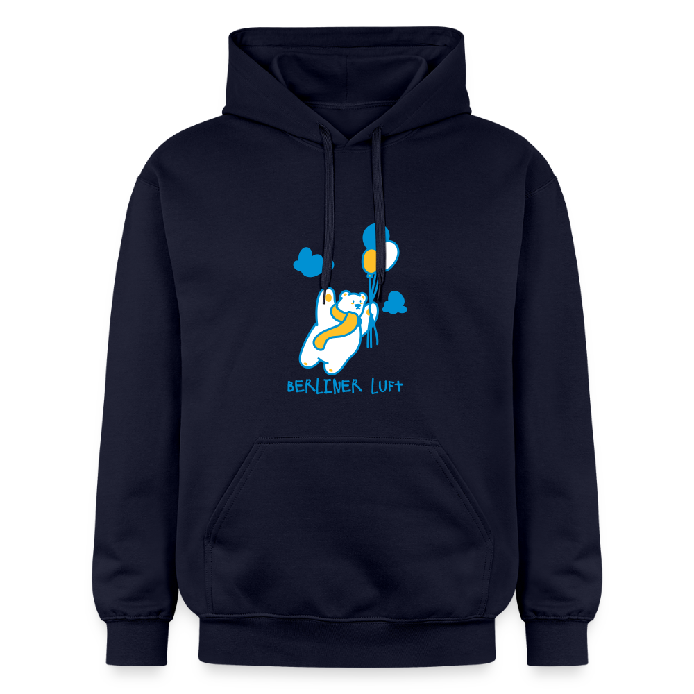 Der Bär fliegt - Hoodie - Navy