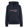 Hauptstadt - Frauen Premium Hoodie - Navy