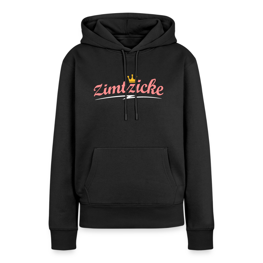 Zimtzicke - Frauen Premium Hoodie - Schwarz