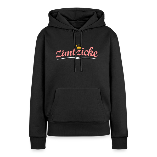 Zimtzicke - Frauen Premium Hoodie - Schwarz