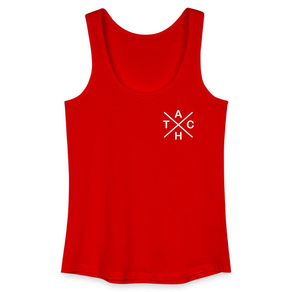 Tach X - Frauen Bio Tank Top - Rot