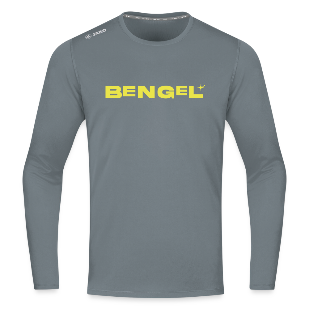 Bengel Berlin - Männer Sport Langamshirt - Grau