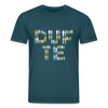 Berliner sind dufte - Unisex Bio T-Shirt - Dunkles Petrol