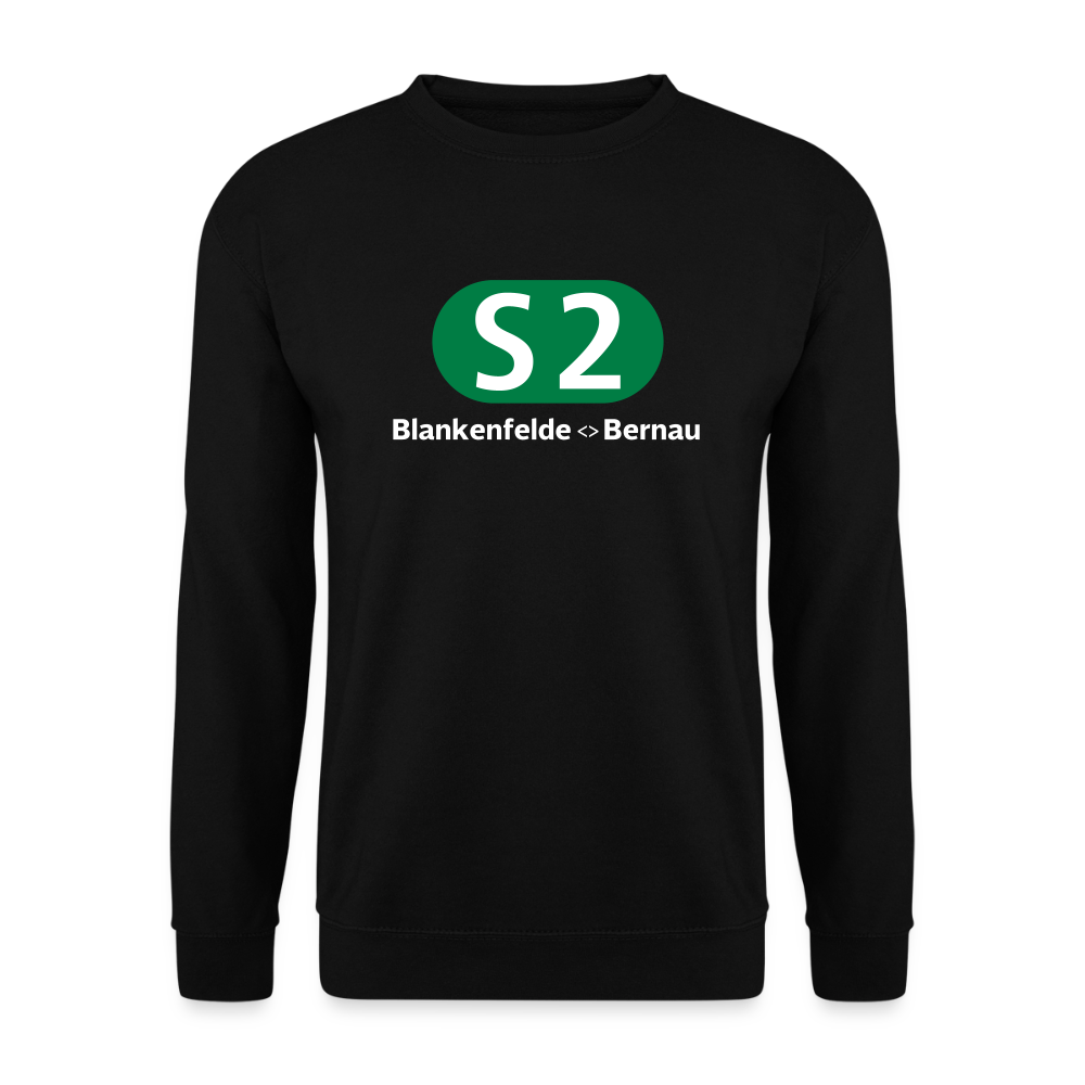 S2 - Unisex Pullover - Schwarz