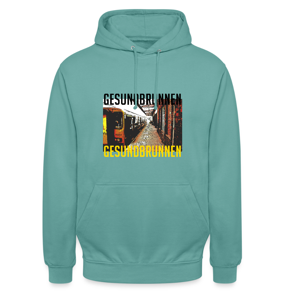 Gesundbrunnen - Unisex Hoodie - Pastelltürkis