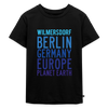 Wilmersdorf Planet Earth - Kinder Premium T-Shirt - Schwarz