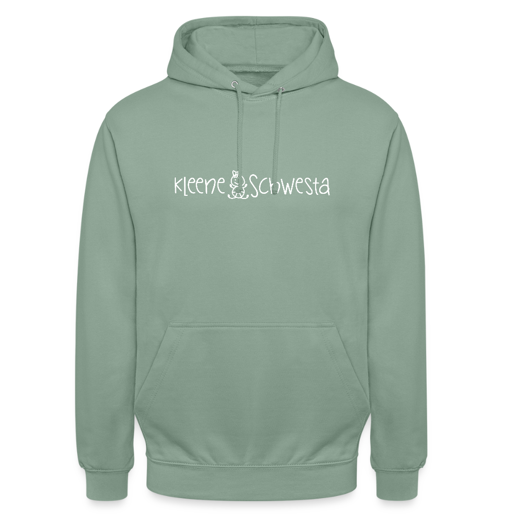Meene Schwesta - Unisex Hoodie - Graugrün