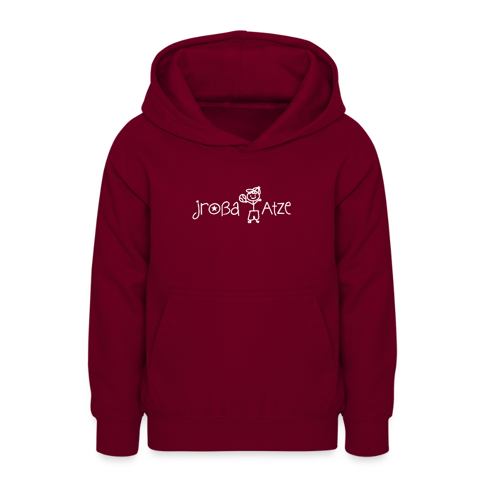Jroßa atze - Teenager Hoodie - Bordeaux