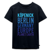 Köpenick Planet Earth - Kinder Premium T-Shirt - Navy