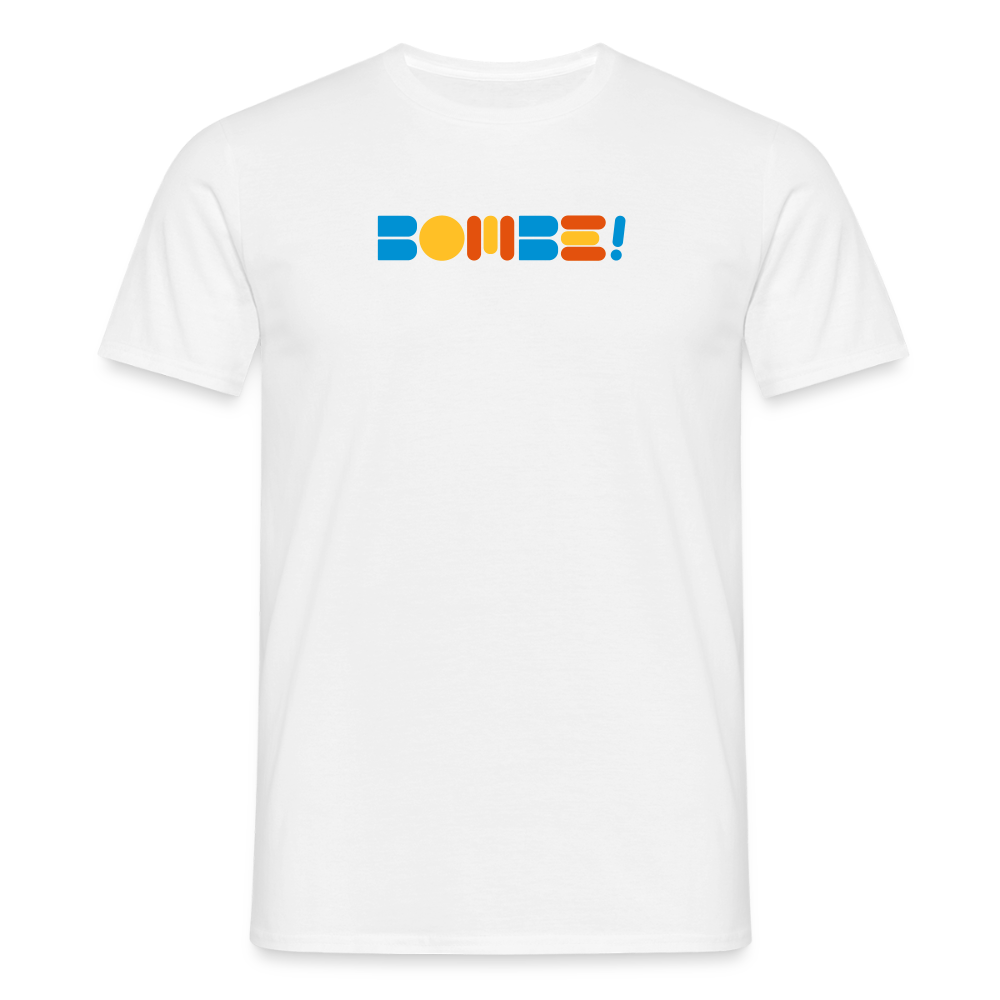 Bombe! - Männer Premium T-Shirt - Weiß
