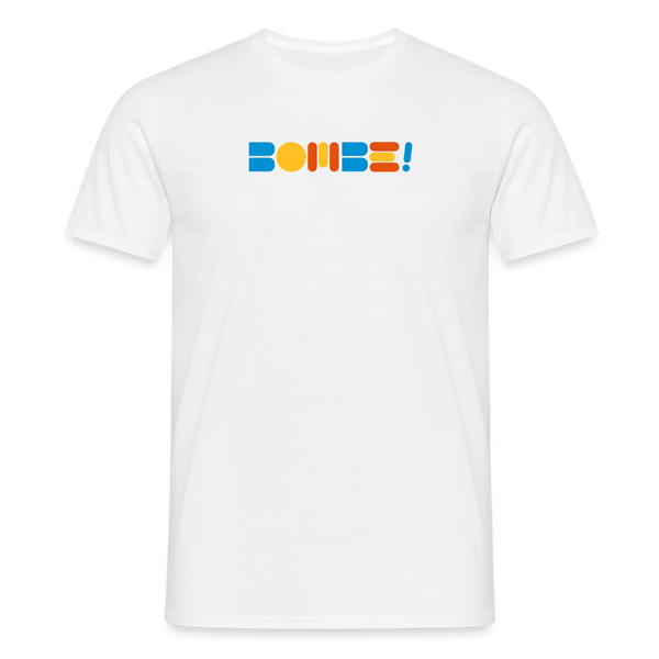 Bombe! - Männer Premium T-Shirt - Weiß