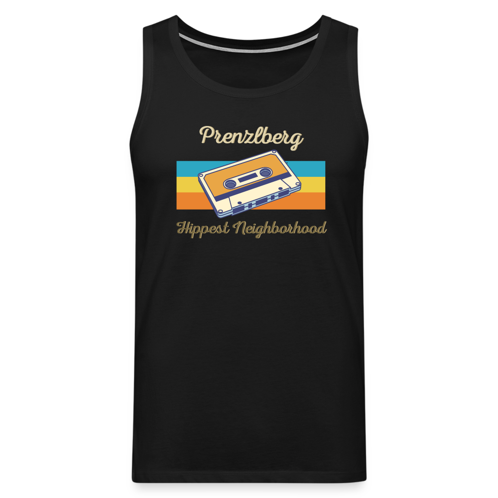 PrenzlBerg  Hippest Neighborhood - Männer Premium Tank Top - Schwarz