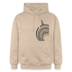 Der Turm von unten - schwarz - Hoodie