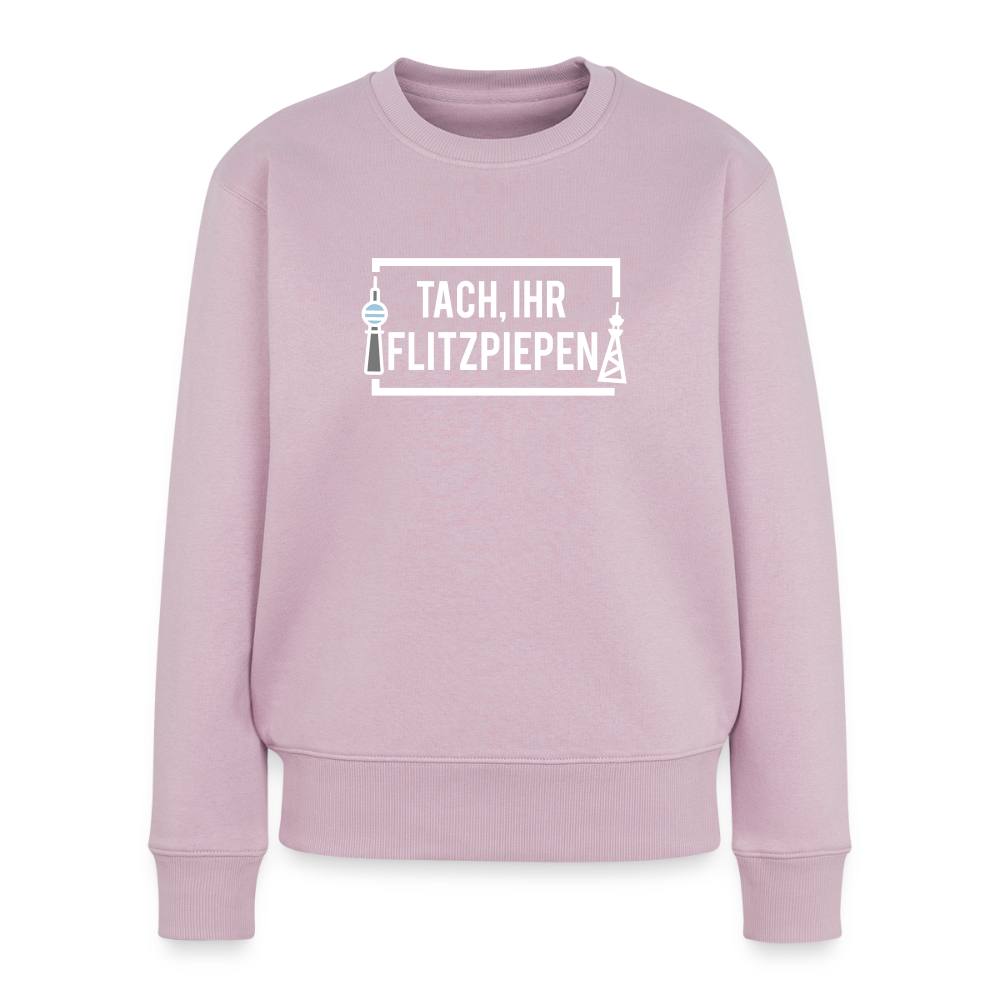 Tach ihr Flitzpiepen - Frauen Premium Pullover - Altrosa