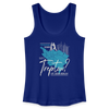 Trinidad oder Treptow - Frauen Bio Tank Top - Königsblau