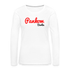 Pankow Berlin - Frauen Premium Langarmshirt - Weiß