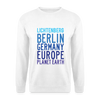 Lichtenberg Planet Earth - Unisex Pullover - Weiß