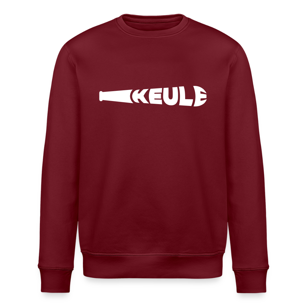 Keule - Unisex Bio Sweatshirt - Burgunderrot