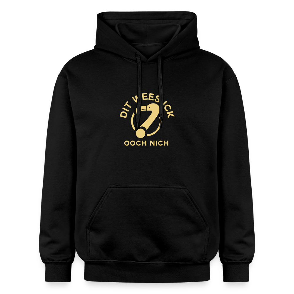 Dit Wees Ick Ooch Nich - Hoodie - Schwarz