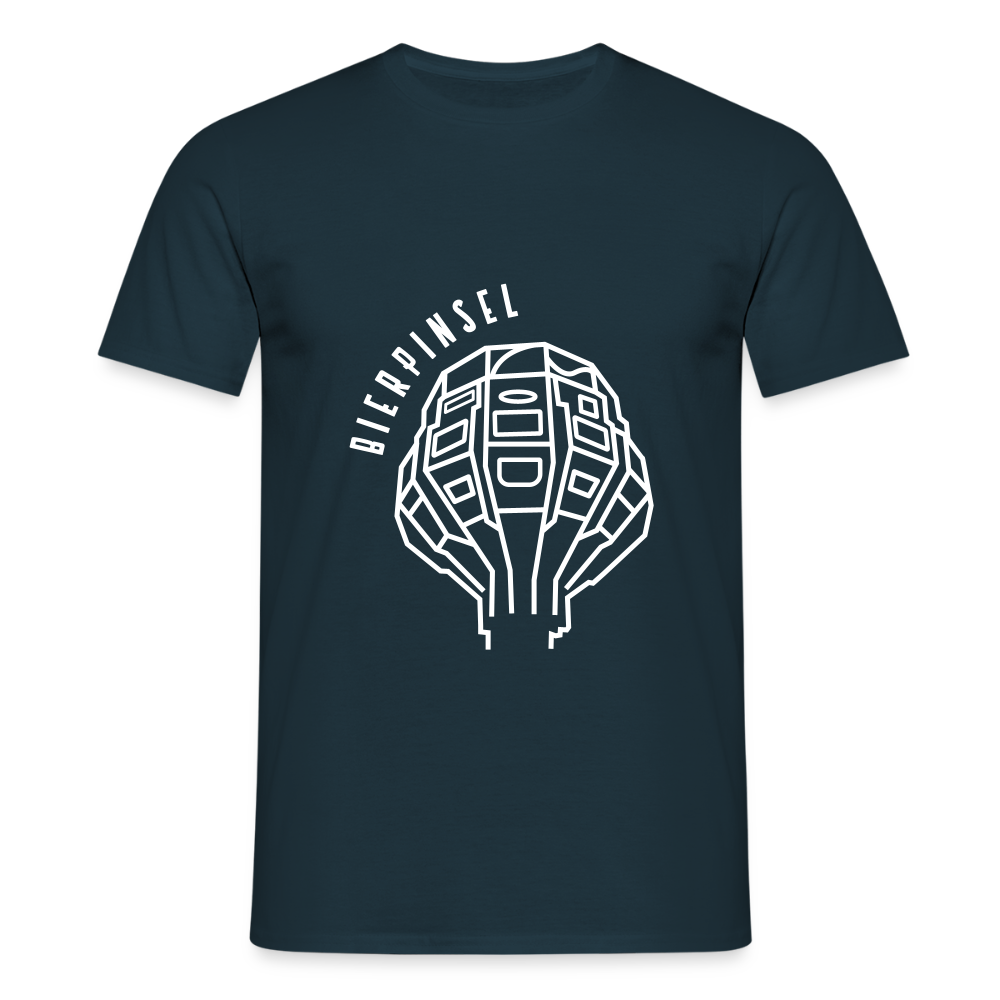 Bierpinsel Steglitz - Männer Premium T-Shirt - Navy