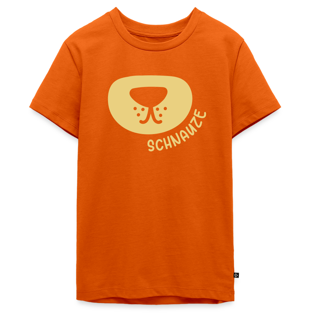 Schnauze - Teenager Premium T-Shirt - Orange
