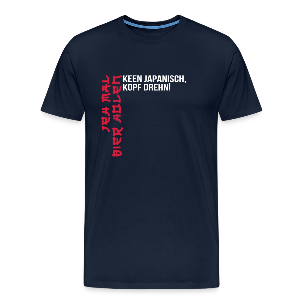 Jeh mal Bier holen! - Männer Premium T-Shirt - Navy