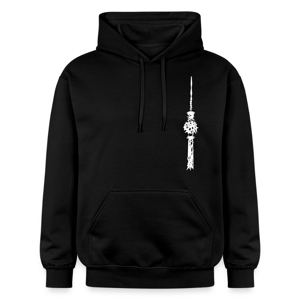 Fernsehturm Zick zack - Hoodie - Schwarz