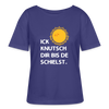 Ick knutsch dir Sonne! - Relaxed Rundhals Frauen Bio-T-Shirt - Dämmerung