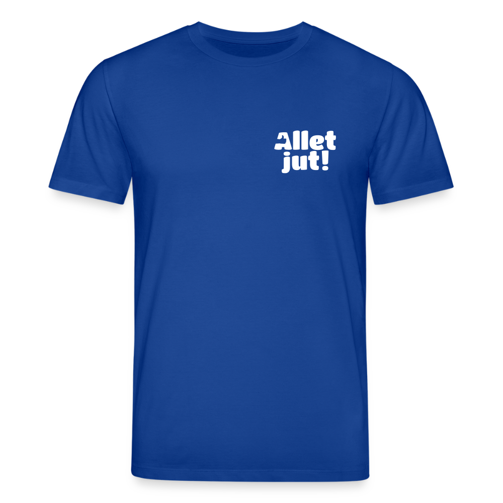 Allet Jut - Unisex Bio T-Shirt - Dunkelblau