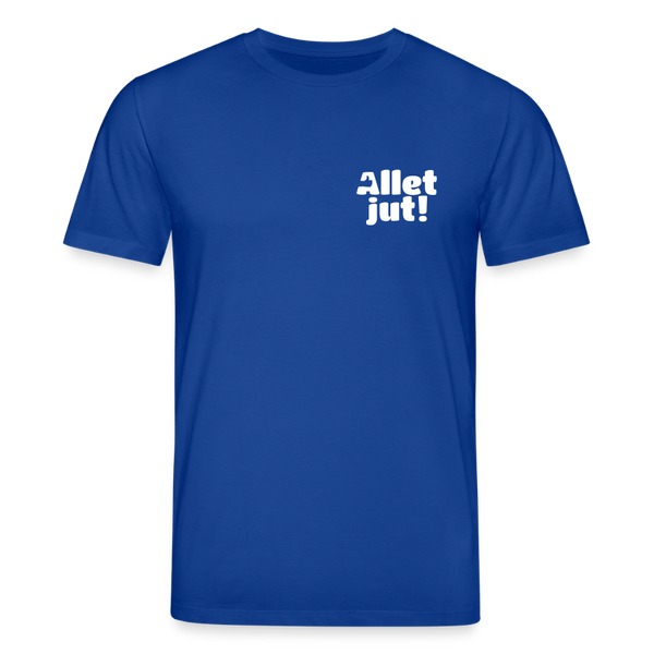 Allet Jut - Unisex Bio T-Shirt - Dunkelblau