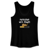 Motivation Wird Jeladen Warten - Frauen Bio Tank Top - Schwarz