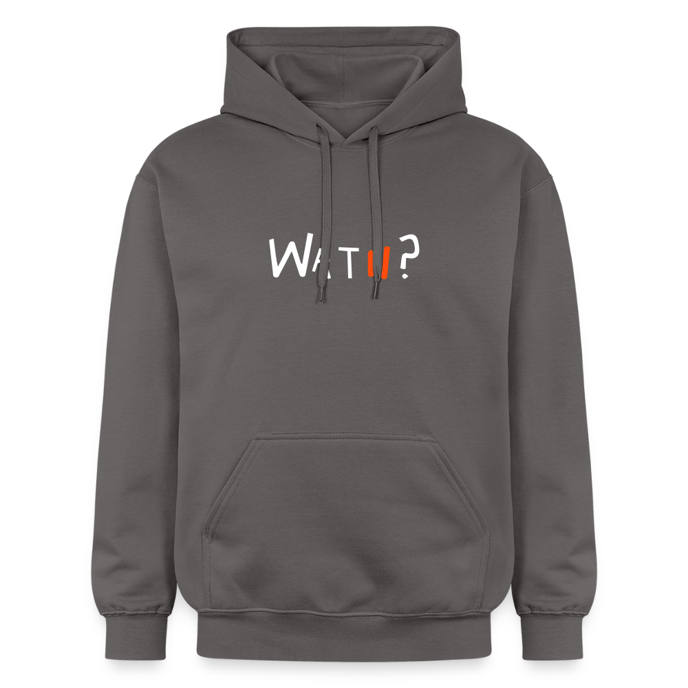 WATN? - Hoodie - Dunkelgrau