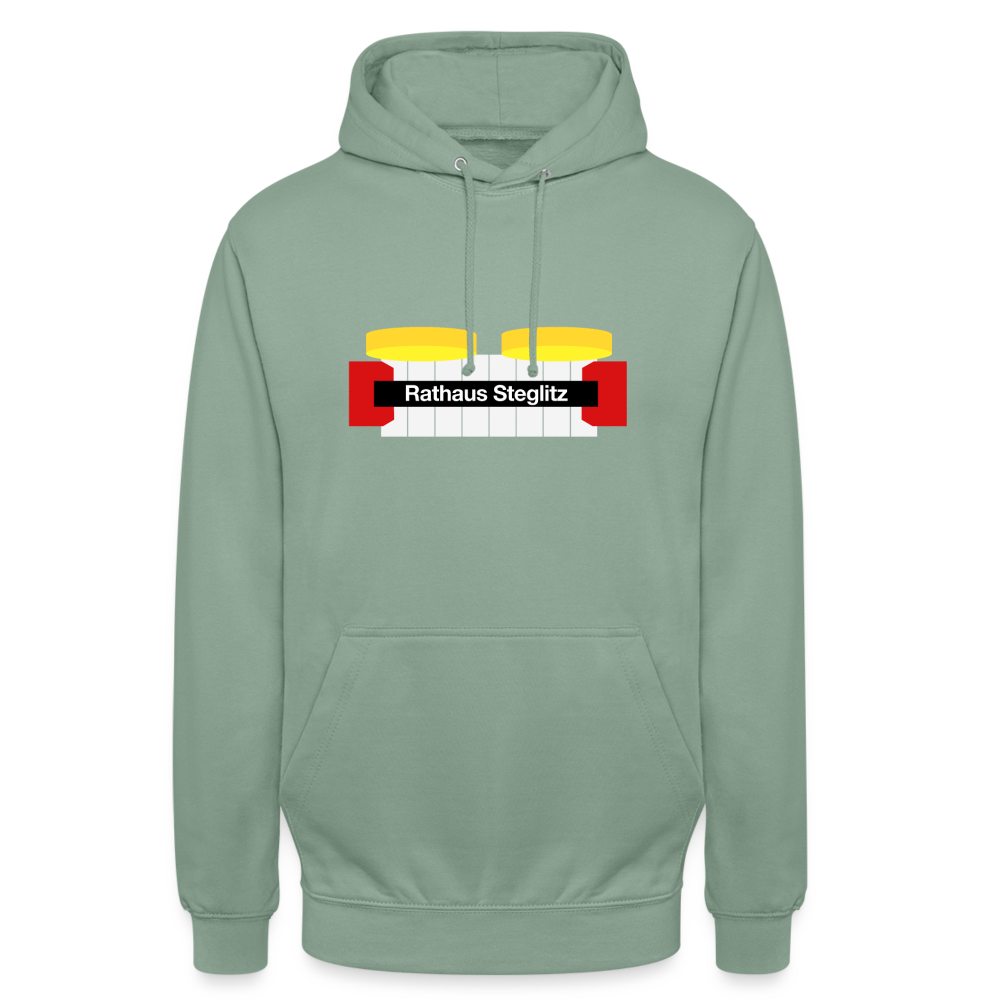Rathaus Steglitz - Unisex Hoodie - Graugrün