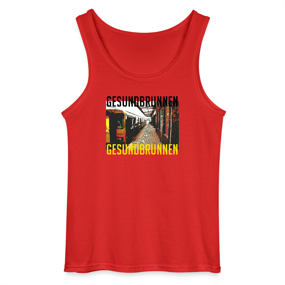Gesundbrunnen Metro - Männer Tank Top - Rot