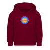 Friedrichshain Retro - Kinder Hoodie - Bordeaux