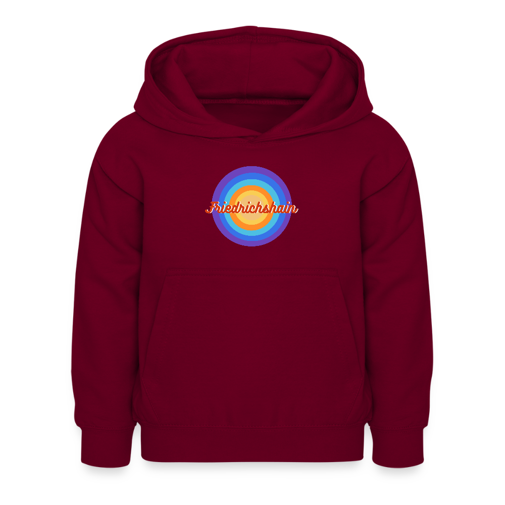 Friedrichshain Retro - Kinder Hoodie - Bordeaux