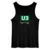 U3 - Männer Tank Top - Schwarz