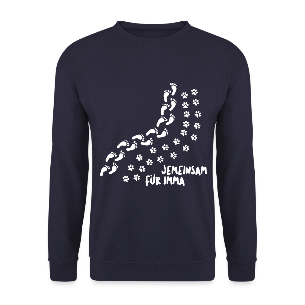 Jemeinsam Für Imma - Unisex Pullover - Navy