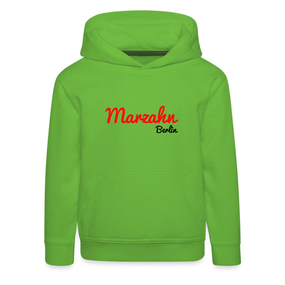 Marzahn Berlin - Kinder Premium Hoodie - Hellgrün
