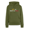 Lach ick, denkt man Böses - Frauen Premium Hoodie - Khaki