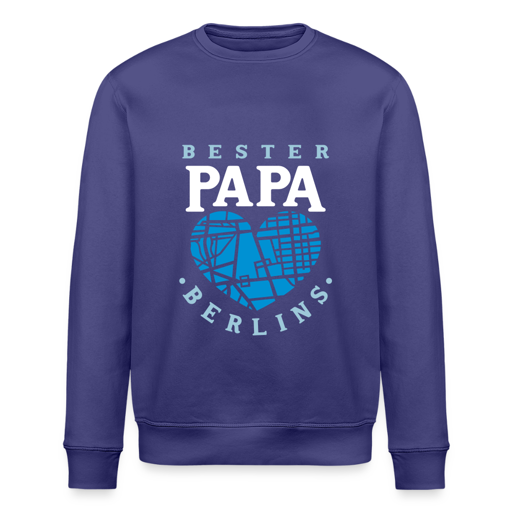 Bester Papa - Unisex Bio Sweatshirt - Dämmerung
