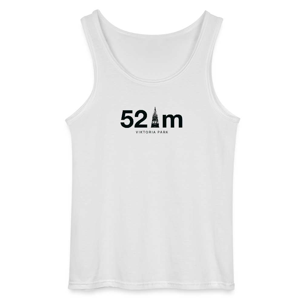 52 m Viktoria Park - Männer Tank Top - Weiß