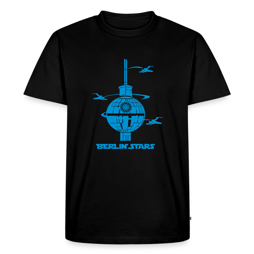 Berlin Stars - blau - Männer Premium T-Shirt - Schwarz