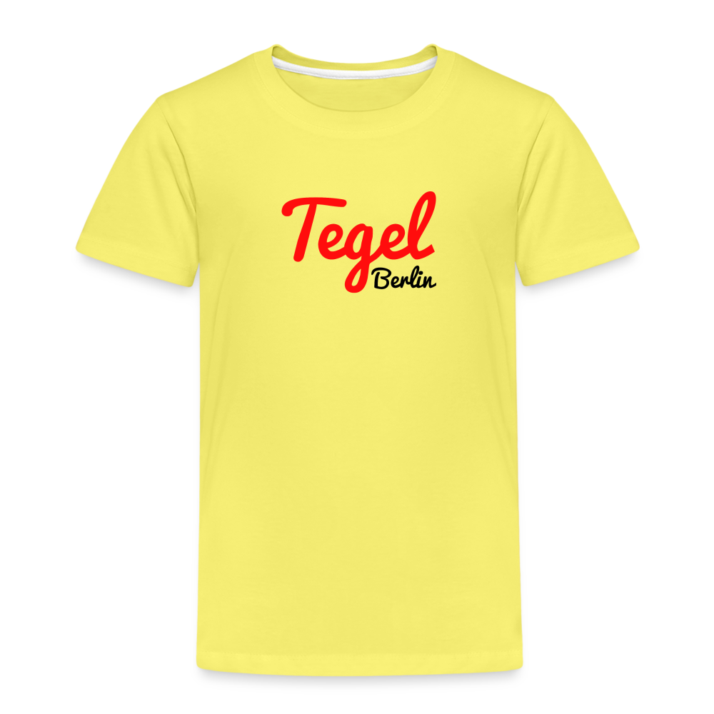 Tegel Berlin - Kinder Premium T-Shirt - Gelb