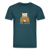 Ick Wees - Unisex Bio T-Shirt - Dunkles Petrol