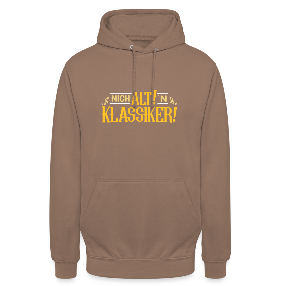 Nich alt! 'n Klassiker! - Unisex Hoodie - Mokka