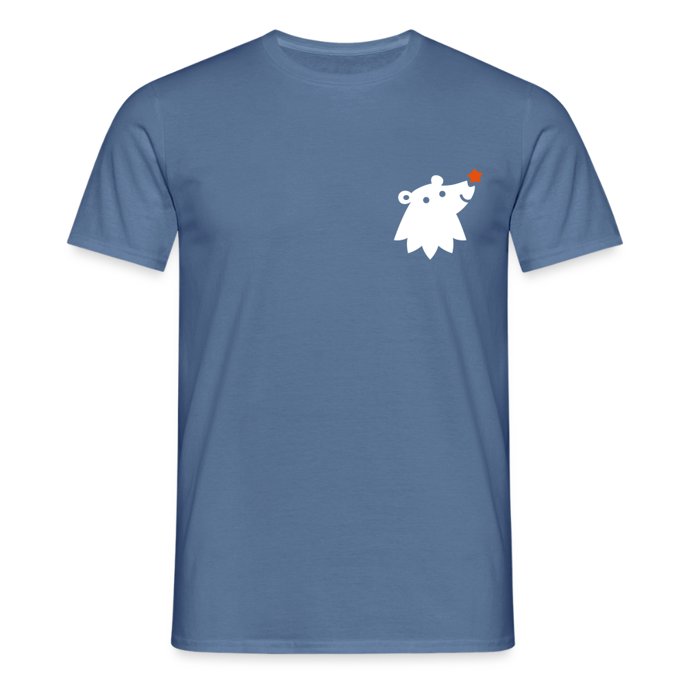 Schnauze Bär - Männer Premium T-Shirt - Taubenblau