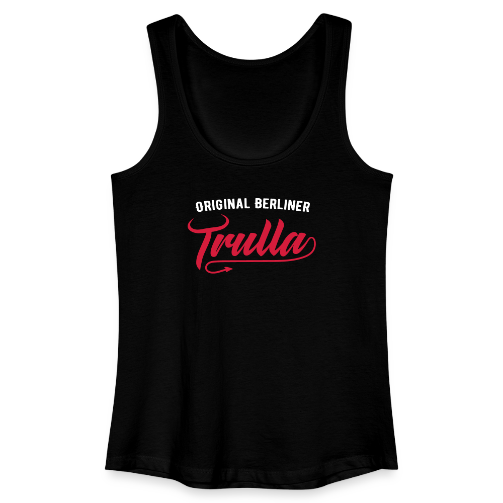 Trulla - Frauen Bio Tank Top - Schwarz
