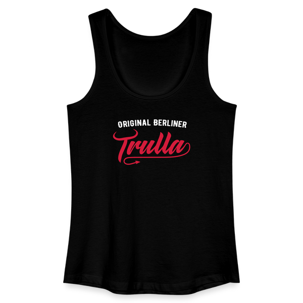 Trulla - Frauen Bio Tank Top - Schwarz