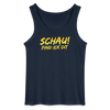 Schau! Find Ick Dit - Männer Tank Top - Navy